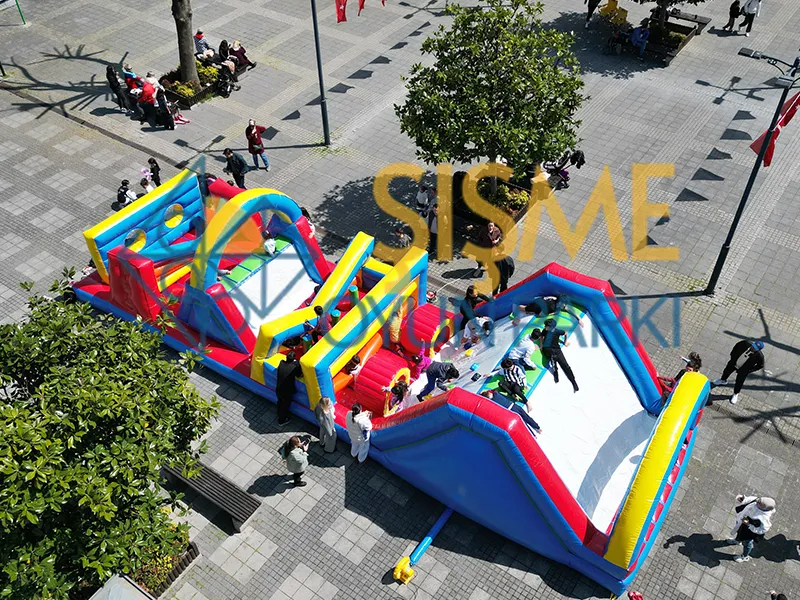 Şişme Decatlon Engelli Parkuru