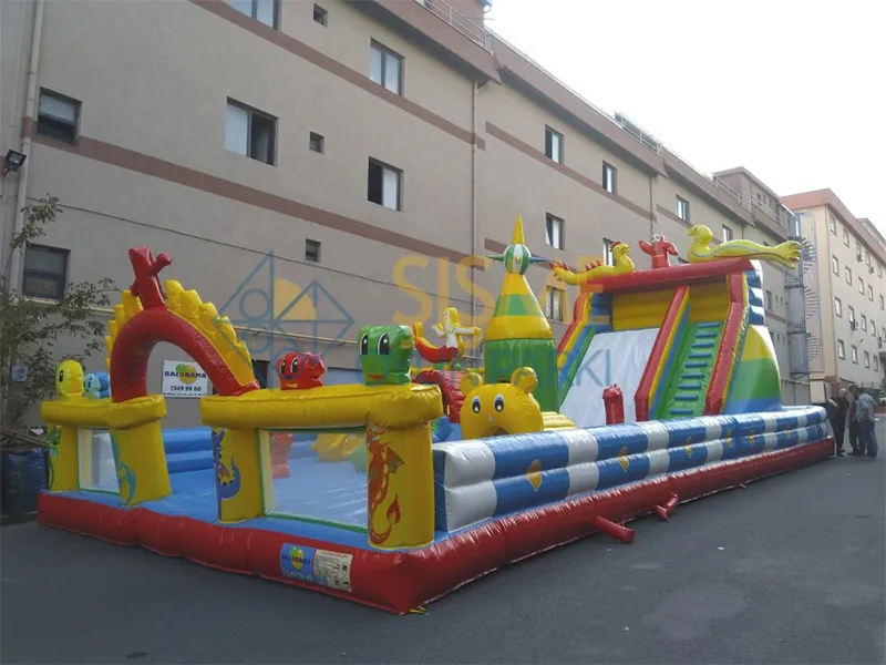 Ejderha Yuvası Şişme Oyun Parkı